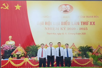 Đại hội Đại biểu Đảng bộ Khối Cơ quan và Doanh nghiệp tỉnh Thanh Hóa lần thứ XX nhiệm kỳ 2020-2025